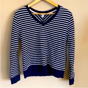 A new day striped v neck sweater